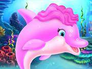 Cute Dolpfin Caring And Dressup