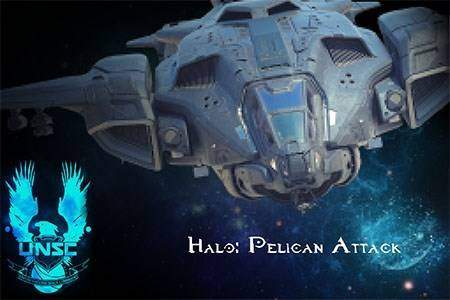 Halo Pelican Attack