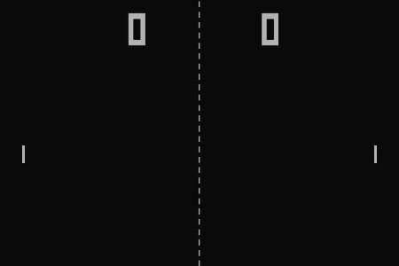 Pong [Single Player version with a twist]